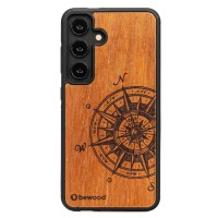 mini: Drewniane Etui Bewood do Samsung Galaxy S25 FE 5G TRAVELER MERBAU (1)