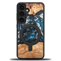 mini: Etui Bewood Unique do Samsung Galaxy S25 FE 5G - Planets - Ziemia z MagSafe (1)