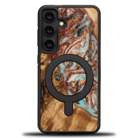 mini: Etui Bewood Unique do Samsung Galaxy S25 FE 5G - Planets - Jowisz z MagSafe (1)