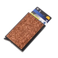 mini: Credit Card Case Bewood Inox Leafs Apple Tree (1)
