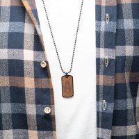 mini: Nieśmiertelnik Bewood - Hamsa - Imbuia (5)