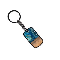 mini: Brelok Bewood Unique - Planets - Ziemia (1)