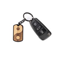 mini: Brelok Bewood - Yin Yang - Dąb (3)