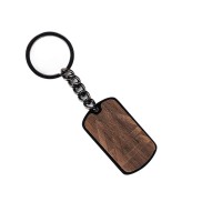 mini: Brelok Bewood - Trójkąty - Orzech Amerykański (1)