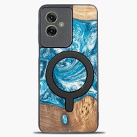 mini: Etui Bewood Unique do Motorola G55 5G - Planets - Uran z MagSafe (1)