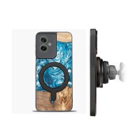 mini: Etui Bewood Unique do Motorola G55 5G - Planets - Uran z MagSafe (2)