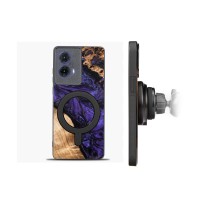 mini: Etui Bewood Unique do Motorola G85 5G - Violet z MagSafe (2)