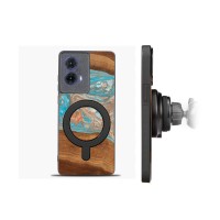 mini: Etui Bewood Unique do Motorola G85 5G - Planets - Saturn z MagSafe (2)