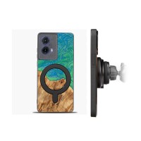 mini: Bewood Resin Case for Motorola G85 5G - Neons - Tokyo with MagSafe (2)