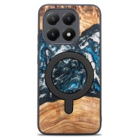 mini: Etui Bewood Unique do Xiaomi 15T - Planets - Ziemia z MagSafe (1)