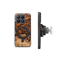 mini: Etui Bewood Unique do Xiaomi 15T - Orange z MagSafe (2)