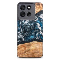 mini: Etui Bewood Unique do Motorola G56 5G - Planets - Ziemia (1)