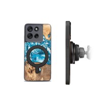 mini: Etui Bewood Unique do Motorola G56 5G - Planets - Uran z MagSafe (2)