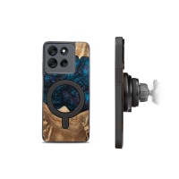 mini: Etui Bewood Unique do Motorola G56 5G - Planets - Neptun z MagSafe (2)
