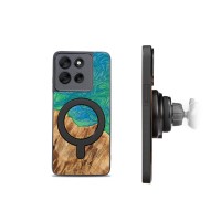 mini: Bewood Resin Case for Motorola G56 5G - Neons - Tokyo with MagSafe (2)