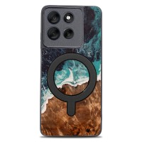 mini: Bewood Resin Case for Motorola G56 5G - Dream  Island with MagSafe (5)