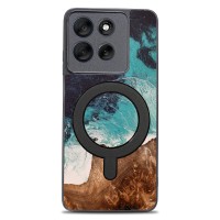 mini: Etui Bewood Unique do Motorola G86 5G - Dream Island z MagSafe (3)