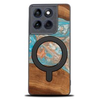 mini: Etui Bewood Unique do Motorola Edge 70 - Planets - Saturn z MagSafe (1)
