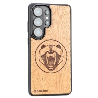 mini: Drewniane Etui Bewood do Samsung Galaxy S26 Ultra NIEDŹWIEDŹ MERBAU (2)