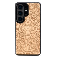 mini: Drewniane Etui Bewood do Samsung Galaxy S26 Ultra KALENDARZ AZTECKI ANIEGRE (1)