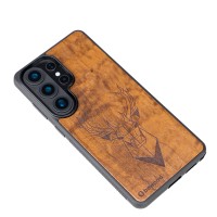 mini: Drewniane Etui Bewood do Samsung Galaxy S26 Ultra JELEŃ IMBUIA (3)