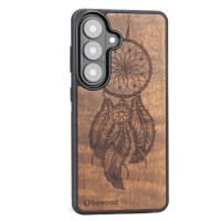 mini: Drewniane Etui Bewood do Samsung Galaxy S26 ŁAPACZ SNÓW IMBUIA (2)