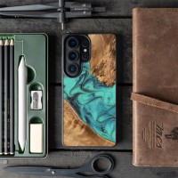 mini: Etui Bewood Unique do Samsung Galaxy S26 Ultra - Turquoise (2)