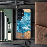 mini: Etui Bewood Unique do Samsung Galaxy S26 Ultra - Planets - Uran (2)