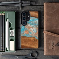 mini: Etui Bewood Unique do Samsung Galaxy S26 Ultra - Planets - Saturn (2)