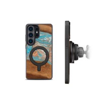 mini: Etui Bewood Unique do Samsung Galaxy S26 Ultra - Planets - Saturn z MagSafe (2)