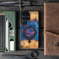 mini: Bewood Resin Case for Samsung Galaxy S26 Ultra - Neons - Vegas with MagSafe (3)