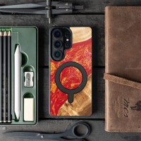 mini: Bewood Resin Case for Samsung Galaxy S26 Ultra - Neons - Paris with MagSafe (3)