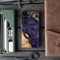mini: Etui Bewood Unique do Samsung Galaxy S26 Plus - Violet z MagSafe (3)