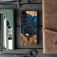 mini: Etui Bewood Unique do Samsung Galaxy S26 Plus - Planets - Neptun z MagSafe (3)