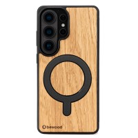 mini: Drewniane Etui Bewood do Samsung Galaxy S26 Ultra DĄB z MagSafe (1)