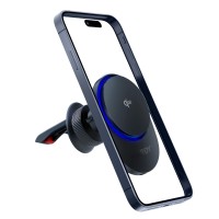 mini: Uchwyt samochodowy / ładowarka indukcyjna 3mk Hardy AeroCharger 15W MPP Qi2 Black (9)