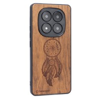 mini: Drewniane Etui Bewood do Xiaomi Redmi Note 15 Pro 5G ŁAPACZ SNÓW IMBUIA (2)