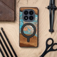 mini: Etui Bewood Unique do Xiaomi Redmi Note 15 5G - Planets - Saturn z MagSafe (3)