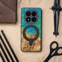 mini: Etui Bewood Unique do Xiaomi Redmi Note 15 5G - Neons - Tokyo z MagSafe (3)