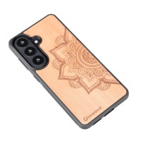 mini: Drewniane Etui Bewood do Samsung Galaxy A57 5G MANDALA JABŁOŃ (3)