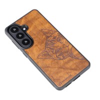 mini: Drewniane Etui Bewood do Samsung Galaxy A57 5G CAT LOVER IMBUIA (3)