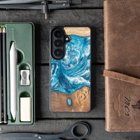 mini: Etui Bewood Unique do Samsung Galaxy A57 5G - Planets - Uran (2)