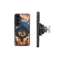 mini: Etui Bewood Unique do Samsung Galaxy A37 5G - Planets - Ziemia z MagSafe (2)
