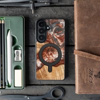 mini: Etui Bewood Unique do Samsung Galaxy A37 5G - Planets - Wenus z MagSafe (3)