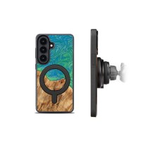 mini: Bewood Resin Case for Samsung Galaxy A37 5G - Neons - Tokyo with MagSafe (2)