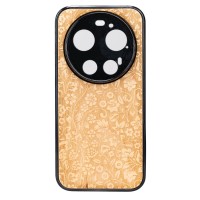 mini: Drewniane Etui Bewood do Xiaomi 17 Ultra KWIATY POLNE ANIEGRE (1)