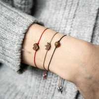 mini: Bewood Happiness Bracelet – Heart - Red (5)