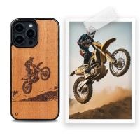 mini: Personalized Wooden Case - Own Engraving - Photo (6)