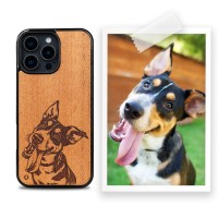 mini: Personalized Wooden Case - Own Engraving - Photo (8)