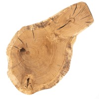 mini: Stolik nocny/kawowy Bewood Live Edge - Dąb - #2 (6)